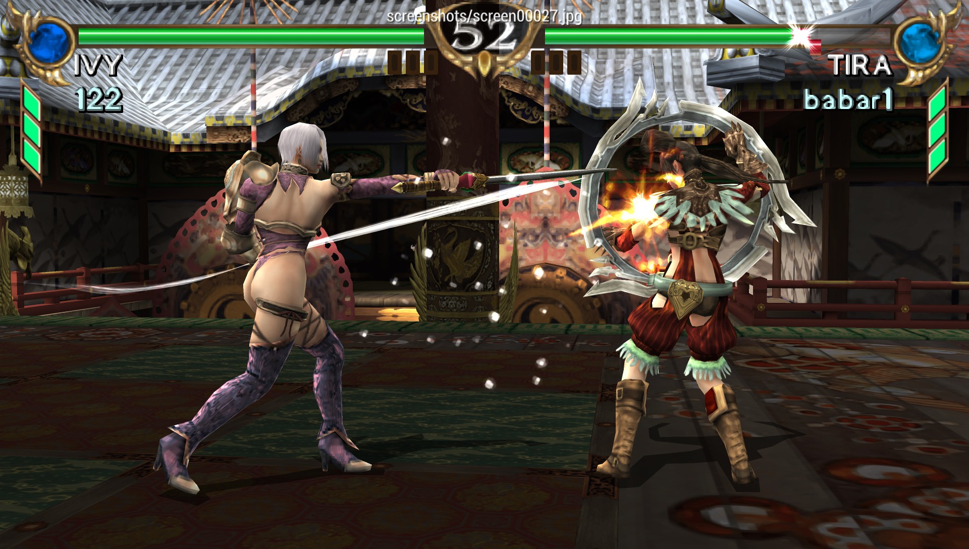 Soulcalibur running in PPSSPP